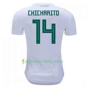 Koszulka Meksyk Chicharito 14 Wyjazdowe Koszulki Piłkarskie Mistrzostwa Świata 2018